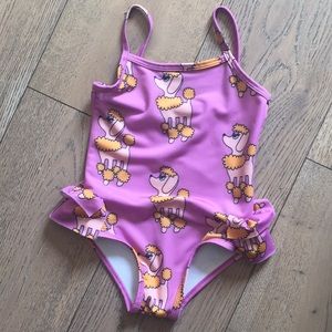 NWOT Hugo Loves Tiki swimsuit ( 2T)